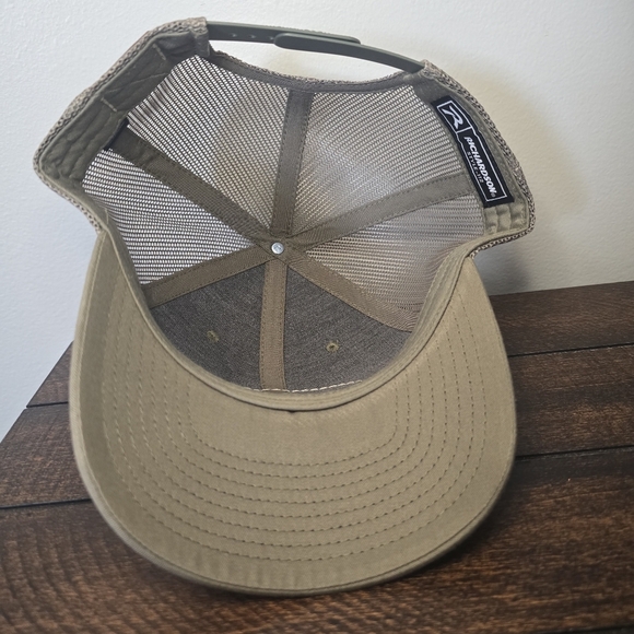 NWT Richardson Original 112 Trucker Adjustable Snap Mesh Hat Green Weston Ryder - Picture 8 of 12